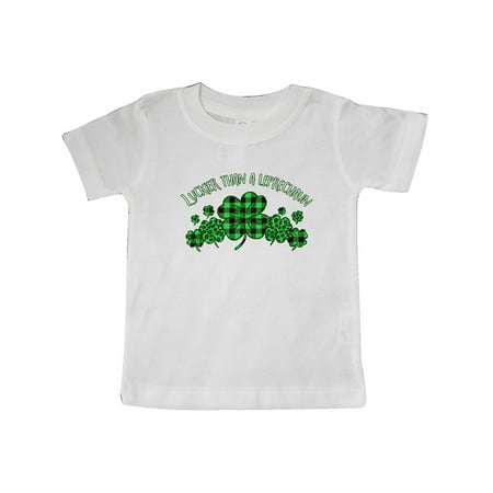 Inktastic St. Patrick s Day Luckier Than a Leprechaun Gift Baby Boy or Baby Girl T-Shirt
Inktastic St. Patrick s Day Luckier Than a Leprechaun Gift Baby Boy or Baby Girl T-Shirt