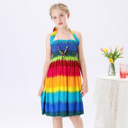 Huilaibazo Girls Dress Toddler Kids Girls Flower Bohemian Flowers Bowknot Sleeveless Beach Straps Dress Princess Clothes
Huilaibazo Girls Dress Toddler Kids Girls Flower Bohemian Flowers Bowknot Sleeveless Beach Straps Dress Princess Clothes