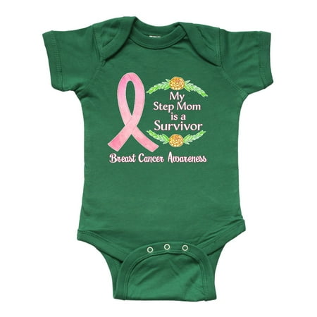 Inktastic My Step Mom is a Survivor Breast Cancer Awareness Gift Baby Boy or Baby Girl Bodysuit
Inktastic My Step Mom is a Survivor Breast Cancer Awareness Gift Baby Boy or Baby Girl Bodysuit