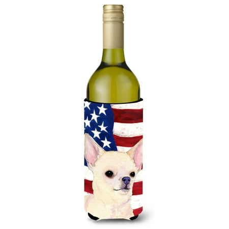 Caroline s Treasures SS4228LITERK USA American Flag with Chihuahua Wine Bottle Hugger Wine Bottle multicolor
Caroline s Treasures SS4228LITERK USA American Flag with Chihuahua Wine Bottle Hugger Wine Bottle multicolor