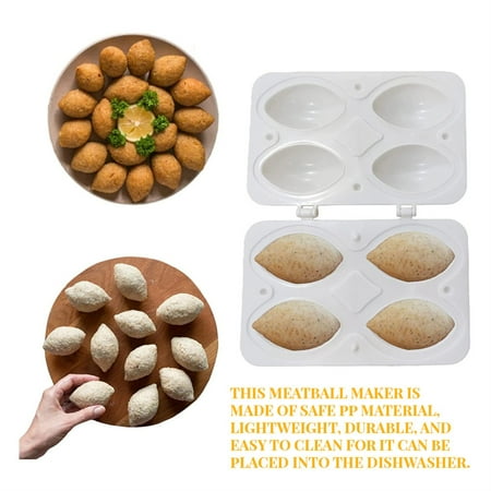 Meatball Maker Mold Dessert Cake DIY Tool Molds Meat Processor Cooking Utensils Cakes Pasta Salad Press Maker Kitchen Supply
Meatball Maker Mold Dessert Cake DIY Tool Molds Meat Processor Cooking Utensils Cakes Pasta Salad Press Maker Kitchen Supply
