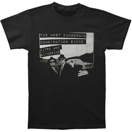 Blues Brothers Men's Danger T-shirt Black