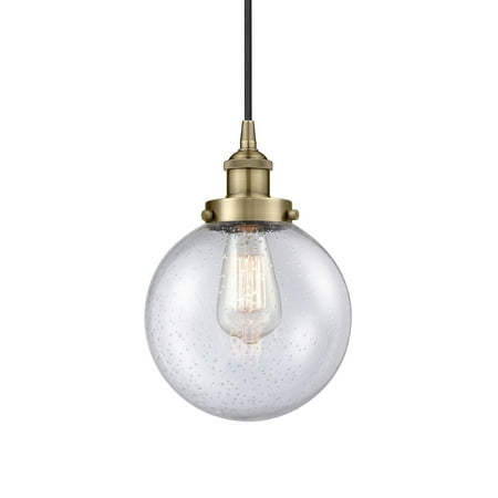 Innovations Lighting 616-1Ph-12-8 Beacon Pendant Beacon 8 Wide Mini Pendant - Brass
Innovations Lighting 616-1Ph-12-8 Beacon Pendant Beacon 8 Wide Mini Pendant - Brass