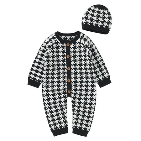 Fsqjgq Toddler Boys Holiday Outfit Boy Sweater Cotton Girl Knitted Romper Jumpsuit Hat Set Outfits Baby Boys Romper&Jumpsuit 1 Year Acrylic Black 80
Fsqjgq Toddler Boys Holiday Outfit Boy Sweater Cotton Girl Knitted Romper Jumpsuit Hat Set Outfits Baby Boys Romper&Jumpsuit 1 Year Acrylic Black 80