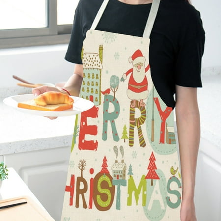 TKing Fashion Christmas Apron - Cotton And Linen Merry Xmas Apron Christmas Aprons For Christmas Party Aldult - Multi-color
TKing Fashion Christmas Apron - Cotton And Linen Merry Xmas Apron Christmas Aprons For Christmas Party Aldult - Multi-color