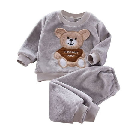 Avrntaa Baby Clothes for Girls - Fleece Sweatshirt and Sweatpants Fall Winter Clothes Set Clothes Kids Gray Outfits Size 12M
Avrntaa Baby Clothes for Girls - Fleece Sweatshirt and Sweatpants Fall Winter Clothes Set Clothes Kids Gray Outfits Size 12M