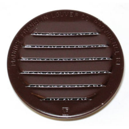 Maurice Franklin Louver Co 6 Pack 2 Brown Aluminum Round Insect Proof Mini Louvers With Screen
Maurice Franklin Louver Co 6 Pack 2 Brown Aluminum Round Insect Proof Mini Louvers With Screen