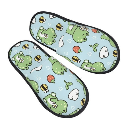Bingfone Cute Floral Frog House Slippers For Women Men With Soft Rubber Sole Slip On For Indoor/Outdoor-Medium
Bingfone Cute Floral Frog House Slippers For Women Men With Soft Rubber Sole Slip On For Indoor/Outdoor-Medium