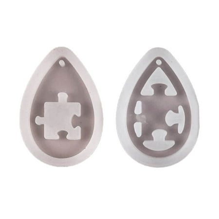 Women Beauty Face Earring Silicone Mould Eardrop Resin Pendant Craft Jewelry