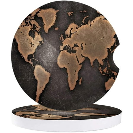 ZHANZZK Vintage Style World Map Set of 6 Car Coaster for Drinks Absorbent Ceramic Stone Coasters Cup Mat with Cork Base for Home Kitchen Room Coffee Table Bar Decor
ZHANZZK Vintage Style World Map Set of 6 Car Coaster for Drinks Absorbent Ceramic Stone Coasters Cup Mat with Cork Base for Home Kitchen Room Coffee Table Bar Decor