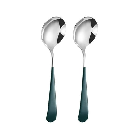 New Arrival Round Spoon 304 Stainless Spoon Fork Household Cute Small Soup Spoon Thick Round Bottom Eating Spoon Tableware
New Arrival Round Spoon 304 Stainless Spoon Fork Household Cute Small Soup Spoon Thick Round Bottom Eating Spoon Tableware