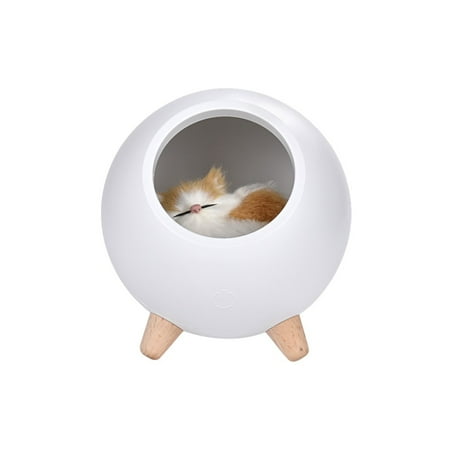 AIEOTT Cat Pet House Ambience Lamp USB Charging Cute Cartoon MINI LED Night Light
AIEOTT Cat Pet House Ambience Lamp USB Charging Cute Cartoon MINI LED Night Light