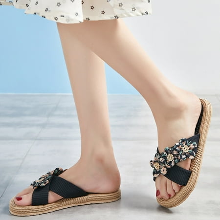 LEEy-World Shoes for Women Summer Flats Sandals for Women with Rhinestone Beaded Ankle T-Strap Thong Elastic Beach Sandal Slip On Walking Shoes
LEEy-World Shoes for Women Summer Flats Sandals for Women with Rhinestone Beaded Ankle T-Strap Thong Elastic Beach Sandal Slip On Walking Shoes