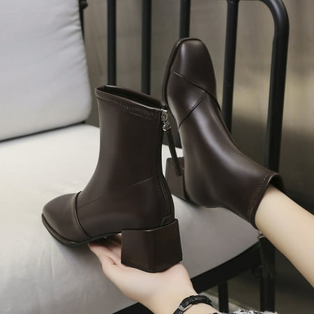 Akiihool Womens Winter Boots Cowboy Boots for Women Fashion Retro Pointed Toe Winter Lace up Mid Calf Boots (Brown 6.5)
Akiihool Womens Winter Boots Cowboy Boots for Women Fashion Retro Pointed Toe Winter Lace up Mid Calf Boots (Brown 6.5)