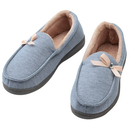 Silver StepsTM Lightweight House Slippers Soft Plush Lining Non-Skid - Blue X-Large
Silver StepsTM Lightweight House Slippers Soft Plush Lining Non-Skid - Blue X-Large