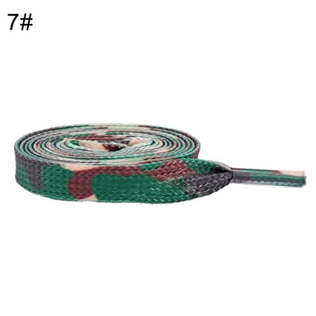 Fusipu 50/80/100/120cm Camouflage Stripe Colorful Sneaker Shoelaces Flat Shoe String
Fusipu 50/80/100/120cm Camouflage Stripe Colorful Sneaker Shoelaces Flat Shoe String