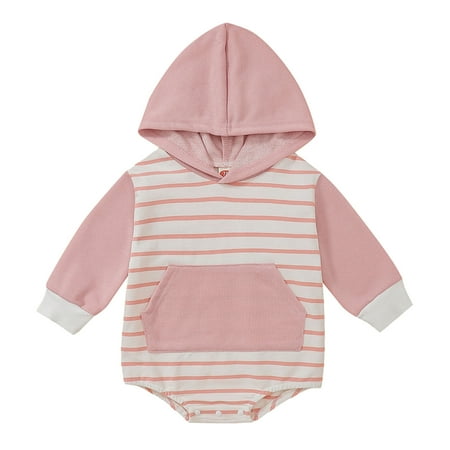 LBECLEY Body Baby Girl Boys Girls Long Sleeve Striped Hooded Pullover Romper with Pocket Sweatshirt Bodysuits 24 Month Boys Pajama Sets Pink 100
LBECLEY Body Baby Girl Boys Girls Long Sleeve Striped Hooded Pullover Romper with Pocket Sweatshirt Bodysuits 24 Month Boys Pajama Sets Pink 100