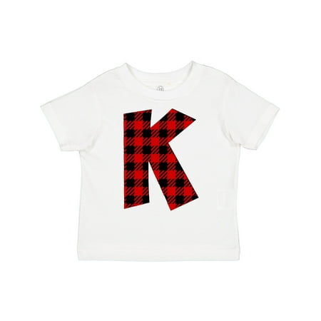 Inktastic Red Buffalo Plaid Initial K Gift Toddler Boy or Toddler Girl T-Shirt
Inktastic Red Buffalo Plaid Initial K Gift Toddler Boy or Toddler Girl T-Shirt