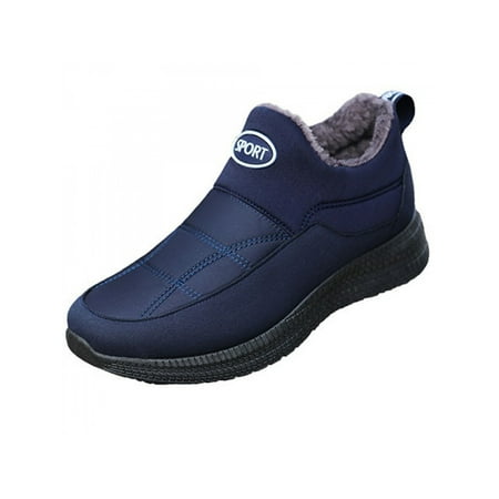 GENILU Mens Anti-skid Ankle Boot Pull On Warm Shoe Outdoor Round Toe Snow Boots Blue 7.5
GENILU Mens Anti-skid Ankle Boot Pull On Warm Shoe Outdoor Round Toe Snow Boots Blue 7.5