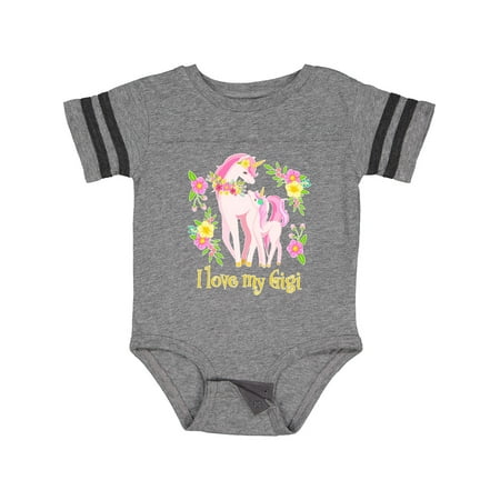 Inktastic I Love My Gigi Unicorn with Pink and Yellow Flowers Gift Baby Boy or Baby Girl Bodysuit
Inktastic I Love My Gigi Unicorn with Pink and Yellow Flowers Gift Baby Boy or Baby Girl Bodysuit