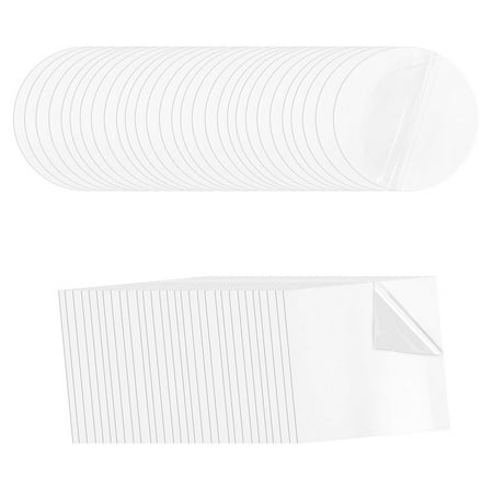 HEMOTON 60pcs Self-adhesive Repair Patches Round Square Inflatable Toys Repair Patches
