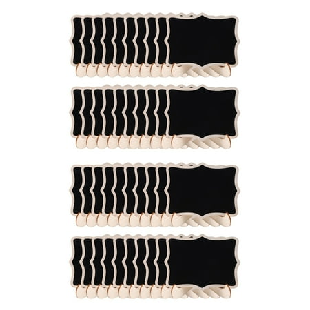Mini Chalkboard Sign 40 Pack Small Blackboard Message Board Signs and Event Decorations
Mini Chalkboard Sign 40 Pack Small Blackboard Message Board Signs and Event Decorations