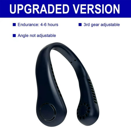 Yjdsgif FansUSB Fan Hand Free Personal Lazy Neckband Fan Wearable Rechargeable Necklace Mini Portable Sport Fan 3 Speeds Cooler Fan Gifts
Yjdsgif FansUSB Fan Hand Free Personal Lazy Neckband Fan Wearable Rechargeable Necklace Mini Portable Sport Fan 3 Speeds Cooler Fan Gifts