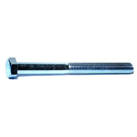 5/8 -11 x 7 Zinc Plated Grade 2 / A307 Hex Bolts HBHS-494 (16 pcs)