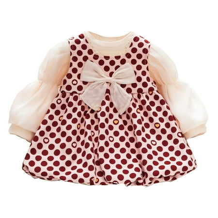 Children S Baby Print Casual Sports Clothing Set Toddler Girls Autumn Winter Long Sleeve Puff Sleeve Tops Polka Dot Bowknot Ruffle Dress Princess Dress Outfits
Children S Baby Print Casual Sports Clothing Set Toddler Girls Autumn Winter Long Sleeve Puff Sleeve Tops Polka Dot Bowknot Ruffle Dress Princess Dress Outfits