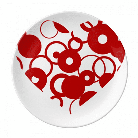 Red Valentine s Day Heart Ring Plate Decorative Porcelain Salver Tableware Dinner Dish
Red Valentine s Day Heart Ring Plate Decorative Porcelain Salver Tableware Dinner Dish