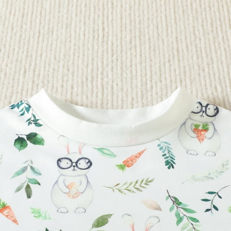 Aayomet Baby Girls Boys Print Spring Summer Easter Bunny Short Sleeve Romper Bodysuit Girl Clothes Green 6-12 Months
Aayomet Baby Girls Boys Print Spring Summer Easter Bunny Short Sleeve Romper Bodysuit Girl Clothes Green 6-12 Months