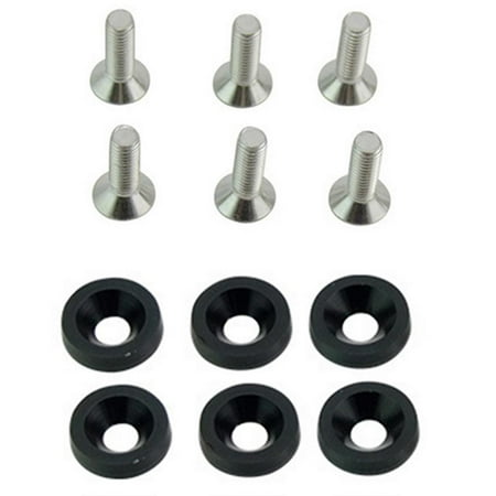 6PCS/Set M8 Fenderes Washers and Bolt For Hondas