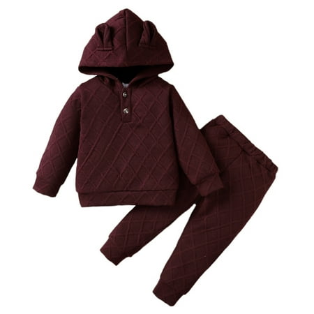 18 Months Baby Girls Clothes 24 Months Girls 2PCS Fall Winter Outfits Solid Color Toddler Girls Long Sleeve Hoodie Top Pants Set Red
18 Months Baby Girls Clothes 24 Months Girls 2PCS Fall Winter Outfits Solid Color Toddler Girls Long Sleeve Hoodie Top Pants Set Red
