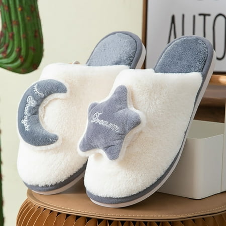 Gubotare Men s Slippers Men s Furry Slippers Open Toe Fuzzy Slippers Memory Foam Fluffy House Slippers Gray 9.5
Gubotare Men s Slippers Men s Furry Slippers Open Toe Fuzzy Slippers Memory Foam Fluffy House Slippers Gray 9.5