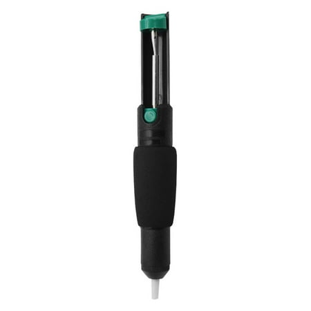 Desoldering Pump Manual Solder Sucker with Sponge Cover Portable Tin Sucker