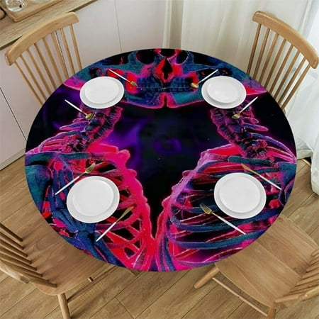 Orinice Skeletons Kissing Neon Circle Round Table Cover Stain Resistant Washable Indoor Outdoor Kitchen Dining Wedding Parties 100% Polyester Fiber 31-35
Orinice Skeletons Kissing Neon Circle Round Table Cover Stain Resistant Washable Indoor Outdoor Kitchen Dining Wedding Parties 100% Polyester Fiber 31-35