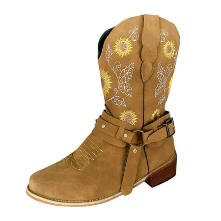 HGWXX7 Buckle Belt Fashion Heel Boots Women s Rhinestone Style Point Embroidered Ethnic women s boots Fall Shoes
HGWXX7 Buckle Belt Fashion Heel Boots Women s Rhinestone Style Point Embroidered Ethnic women s boots Fall Shoes