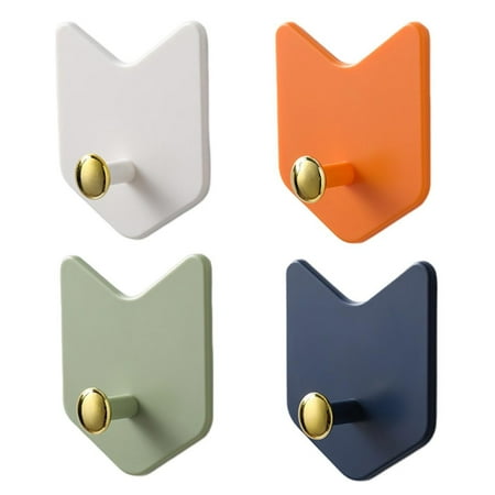 4Pcs Storage Hooks Removable Towel Racks High Load-Bearing Easy Installation Right-Angle Design Bathrobe Hangers Hat Bag Hooks
4Pcs Storage Hooks Removable Towel Racks High Load-Bearing Easy Installation Right-Angle Design Bathrobe Hangers Hat Bag Hooks