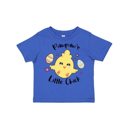Inktastic Happy Easter Pawpaw s Little Chick Gift Toddler Toddler Girl T-Shirt