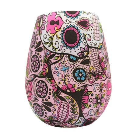 Colorful Printing Stemless Unbreakable Wine Glass Artistical Outdoor Cup Water Beer Drinking Bottle
Colorful Printing Stemless Unbreakable Wine Glass Artistical Outdoor Cup Water Beer Drinking Bottle