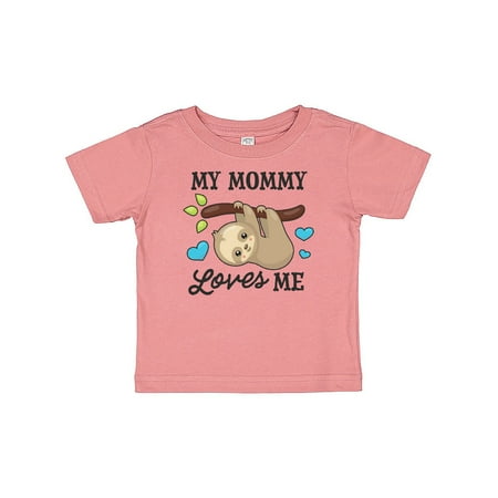 Inktastic My Mommy Loves Me with Sloth and Hearts Gift Baby Boy or Baby Girl T-Shirt
Inktastic My Mommy Loves Me with Sloth and Hearts Gift Baby Boy or Baby Girl T-Shirt