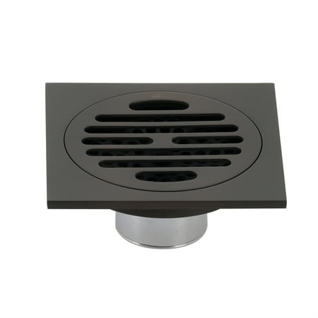 Bathroom Shower Drains with Flange & Hair Trap - Oil Rubbed Bronze