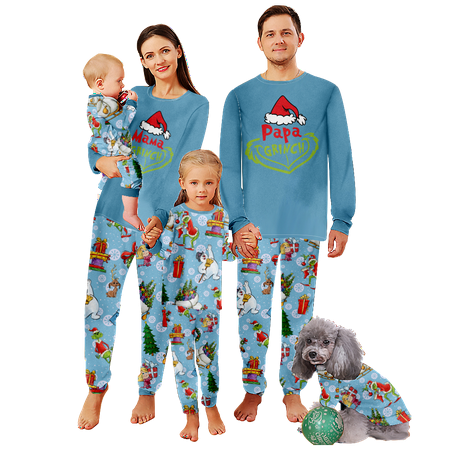 FUNIER Family Christmas Pajamas Sets Cartoon Monster Print Sizes for Adult-Kids-Baby-Pet 2 Pieces Top and Pants Bodysuits Sleepwear Pajamas Set
FUNIER Family Christmas Pajamas Sets Cartoon Monster Print Sizes for Adult-Kids-Baby-Pet 2 Pieces Top and Pants Bodysuits Sleepwear Pajamas Set