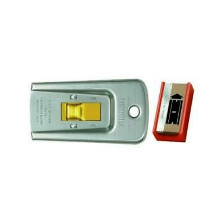 2PK Allway Tool GS Retractable Safety Glass Scraper With 5 Blades Steel