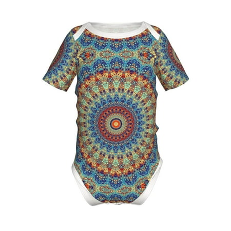 Gaeub Round Mandala Print Infant Climbing Onesie Toddler Outfit Newborn Baby Bodysuit Baby Boy Girl Clothes -3 Months
Gaeub Round Mandala Print Infant Climbing Onesie Toddler Outfit Newborn Baby Bodysuit Baby Boy Girl Clothes -3 Months