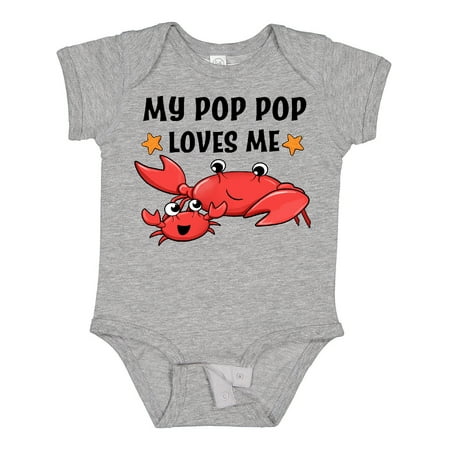 Inktastic My Pop Pop Loves Me- Cute Crab Family Gift Baby Boy or Baby Girl Bodysuit
Inktastic My Pop Pop Loves Me- Cute Crab Family Gift Baby Boy or Baby Girl Bodysuit