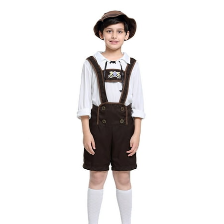 Summer Outfits Set For Kids Boys Baby Toddler 4Pc Stage Suit 1Pc Top+1Pc Bib Short+1Pc Hat Children Traditional Festival Clothing Embroider Suspender Suit For 5-6 Years
Summer Outfits Set For Kids Boys Baby Toddler 4Pc Stage Suit 1Pc Top+1Pc Bib Short+1Pc Hat Children Traditional Festival Clothing Embroider Suspender Suit For 5-6 Years
