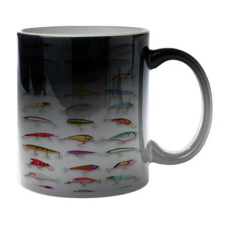 KuzmarK Black Heat Morph Color Changing Coffee Cup Mug 11 Ounce - Many Fishing Lure Lures
KuzmarK Black Heat Morph Color Changing Coffee Cup Mug 11 Ounce - Many Fishing Lure Lures