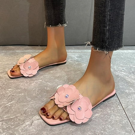 HIBRO Spring And Summer Flower Women Sandals And Slippers Beach Shoes Pearl Slippers
HIBRO Spring And Summer Flower Women Sandals And Slippers Beach Shoes Pearl Slippers
