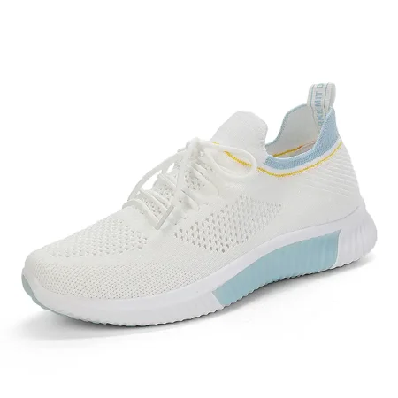 Summer Women‘s Casual Shoes Flying Woven Breathable Mesh Sneakers Walking Shoes All-match Running Shoes
Summer Women‘s Casual Shoes Flying Woven Breathable Mesh Sneakers Walking Shoes All-match Running Shoes
